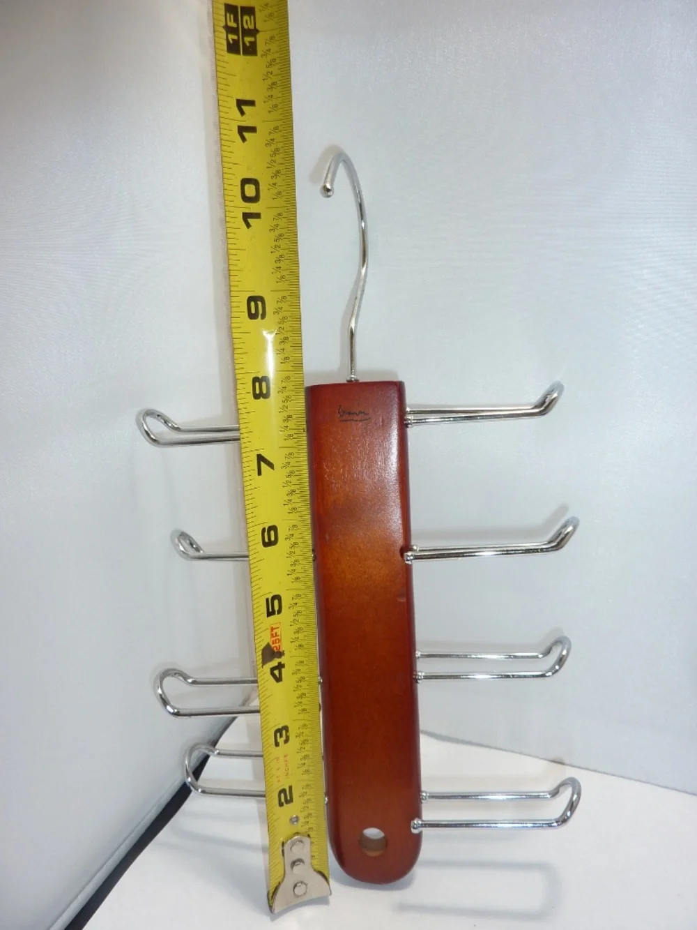 Post Modern Michael Graves  Wood Tie Belts Hanger Closet Organizer Rack